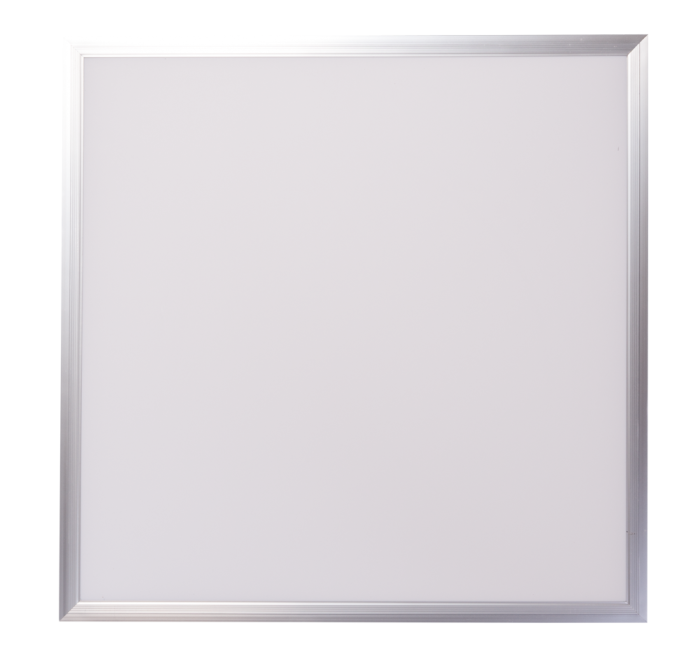 Panou LED slim argintiu pentru tavan cu lumina calda 3000K si protectie IP40 [2]