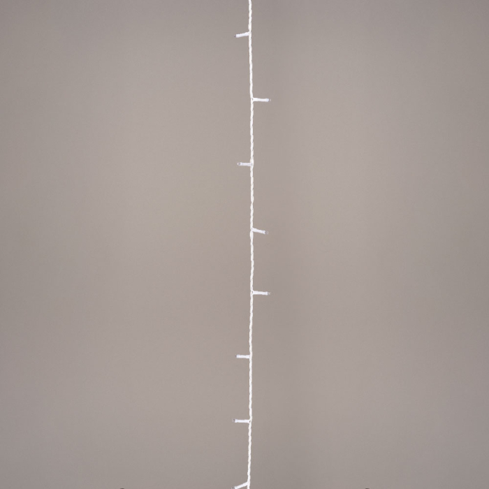 Perdea luminoasa extensibila cu 30 LED uri lumina alba rece 6400K si lungime 3 m [2]