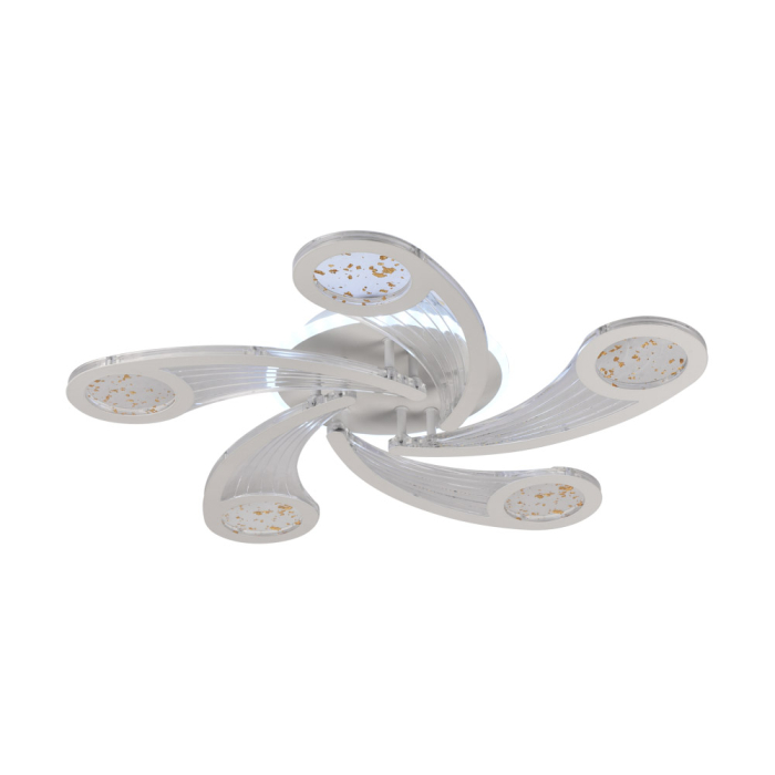 Plafoniera LED alba Drop 70W 3CCT pentru interior [2]