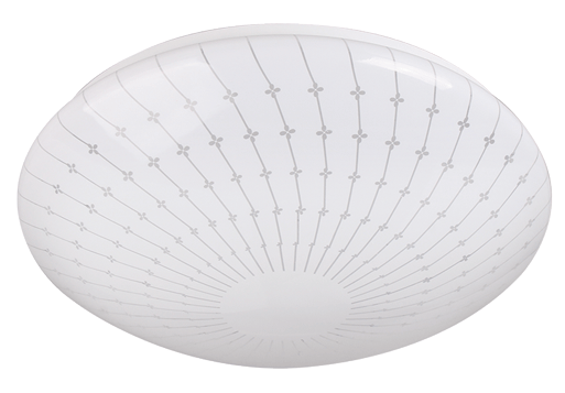 Plafoniera LED decorativa alba cu model 18W 6500K pentru interior [2]