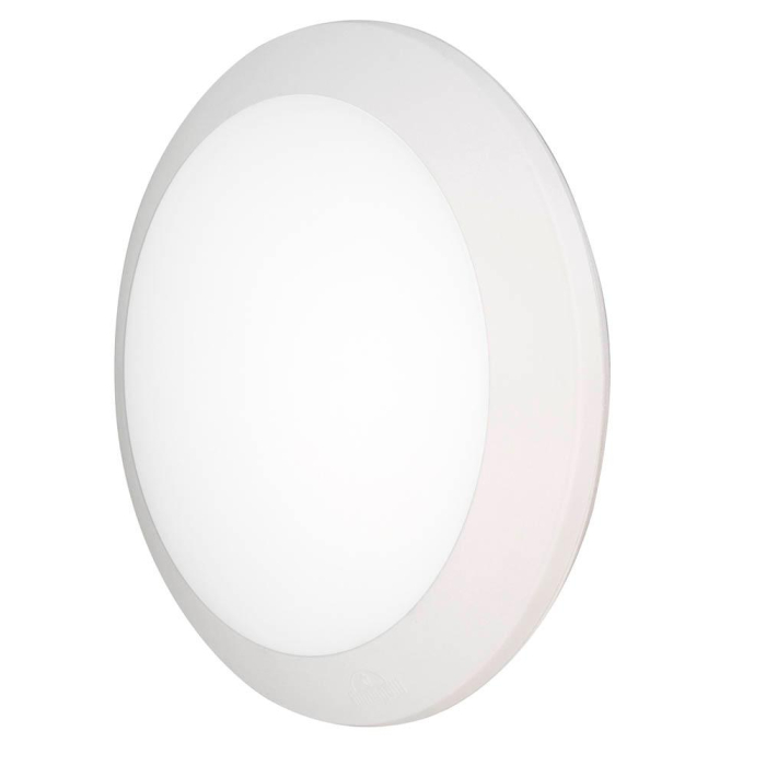 Plafoniera LED alba pentru exterior cu senzor integrat si protectie IP66 [2]