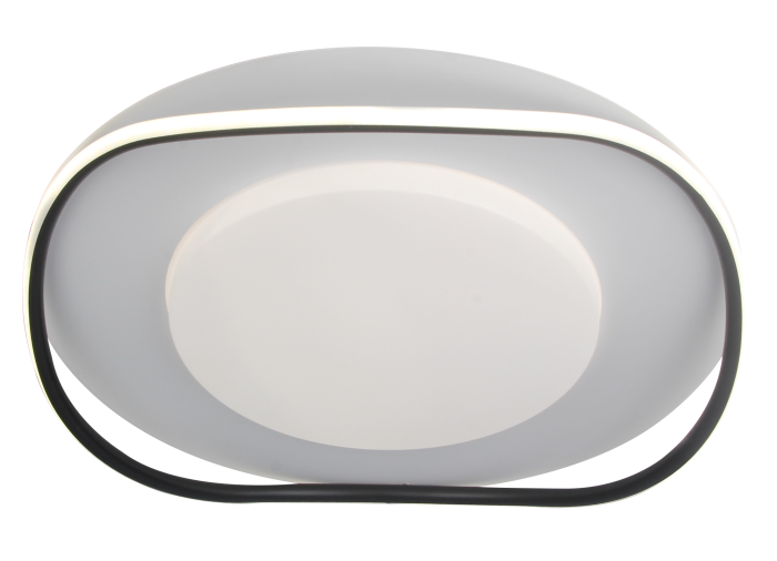 Plafoniera LED decorativa Freya 55W IP20 alb negru pentru interior [2]
