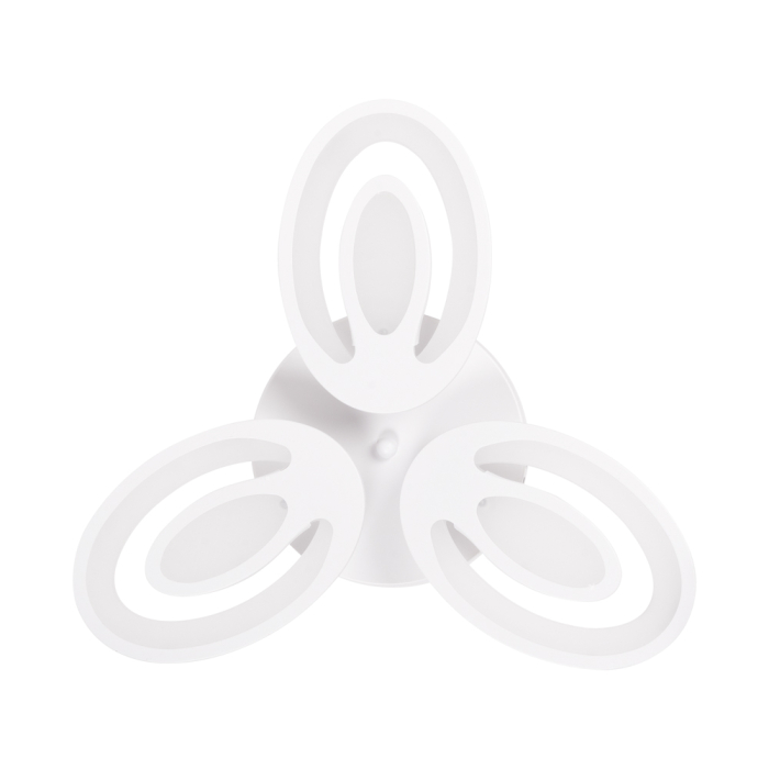 Plafoniera LED Petal alba 48W cu telecomanda si reglare 3CCT [2]
