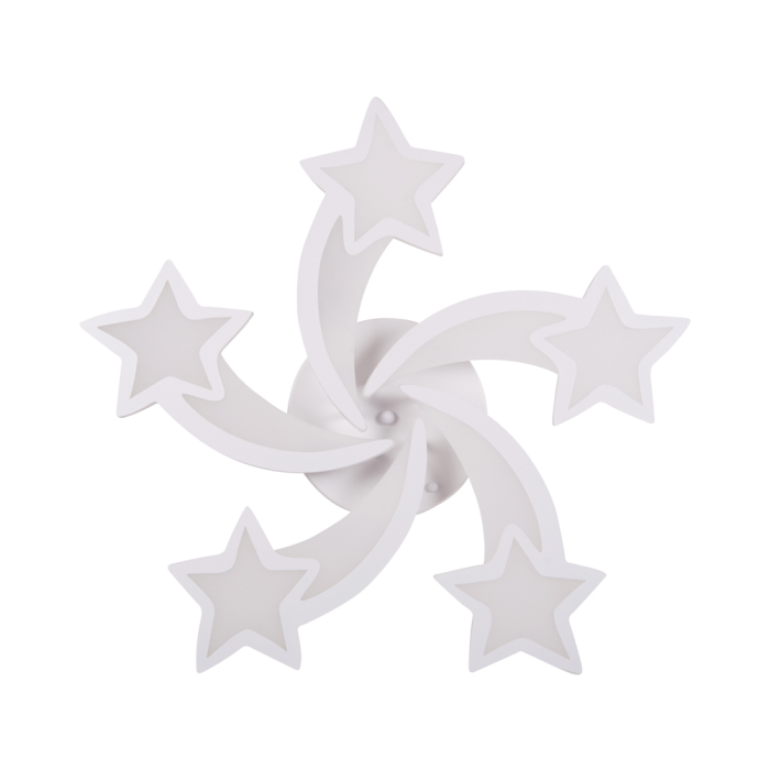 Plafoniera LED alba Star 86W cu telecomanda si functie 3CCT pentru montaj pe tavan [2]
