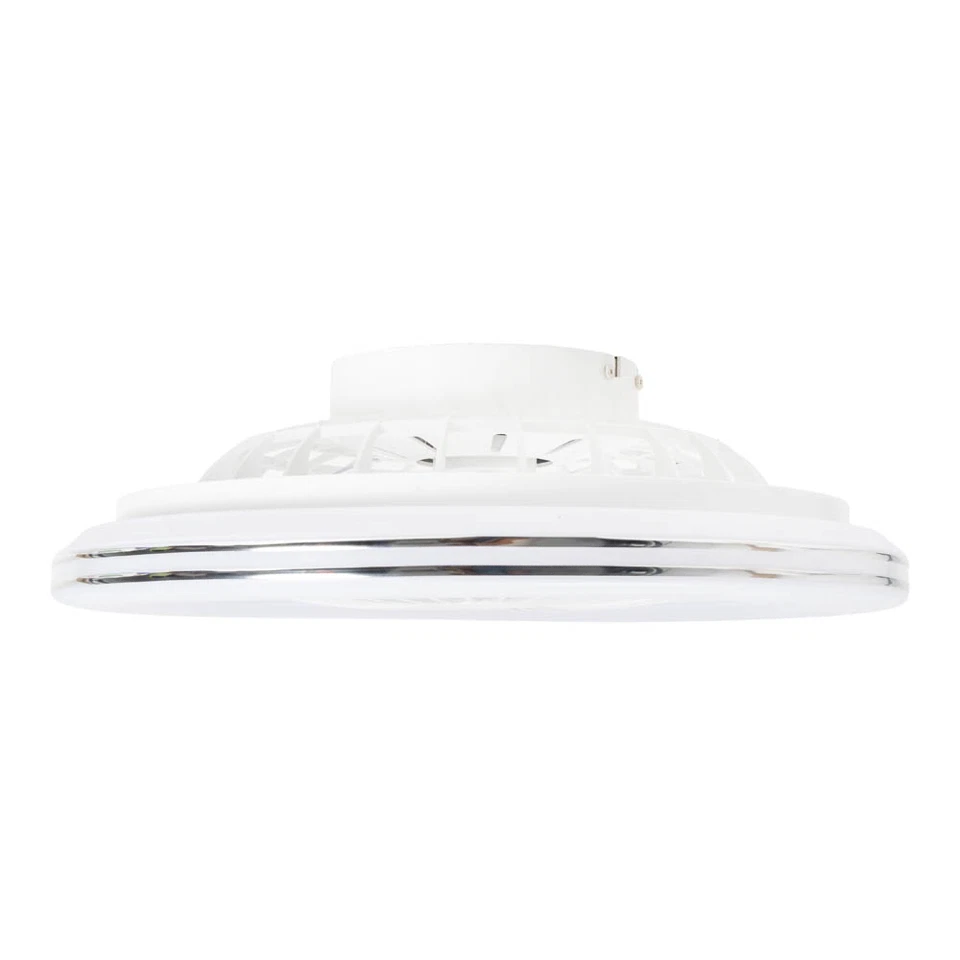Plafoniera alba cu ventilator integrat si iluminare LED CCT pentru montaj pe tavan [4]