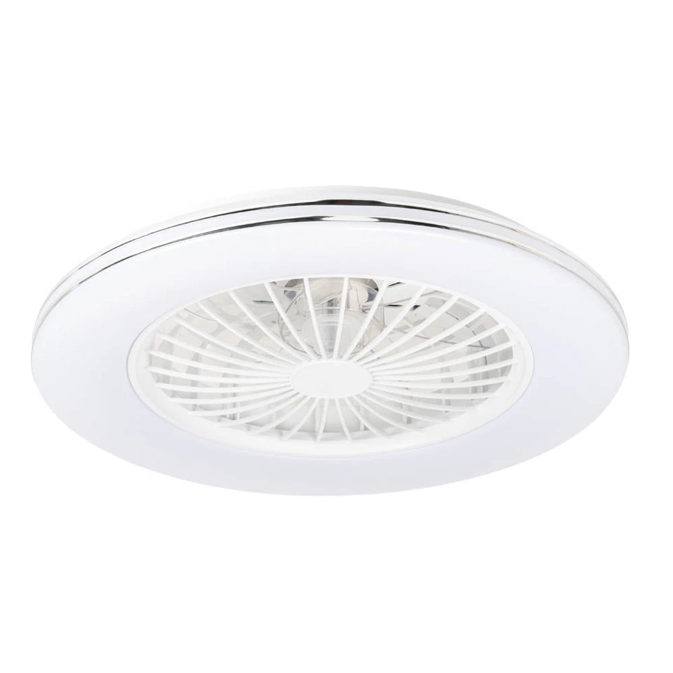 Plafoniera alba cu ventilator integrat si iluminare LED CCT pentru montaj pe tavan [5]