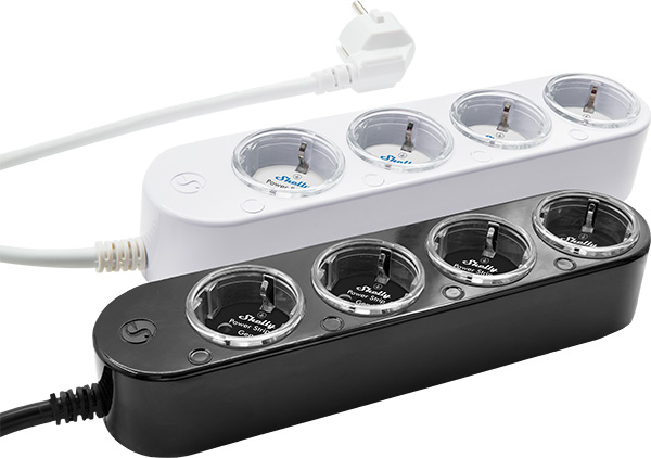 Prelungitor inteligent Shelly Power Strip 4 Gen4 cu patru prize Schuko [2]