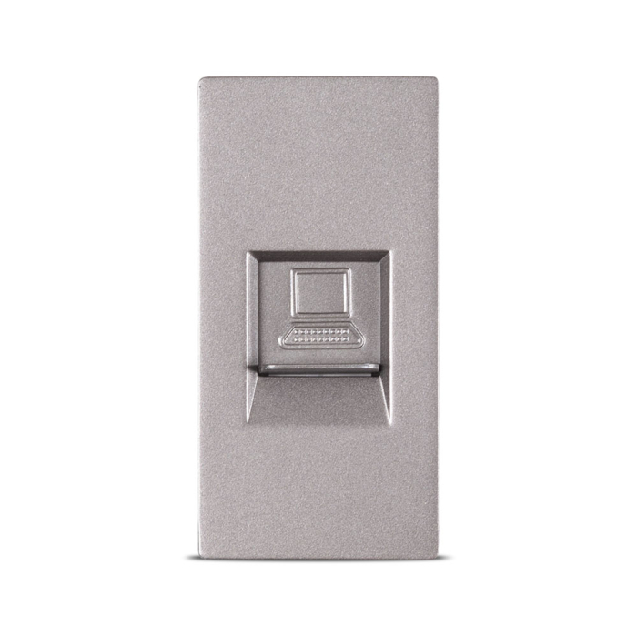 Priza date RJ45 Cat6e gri Pulsar Touch NS [2]