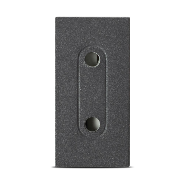 Priza italiana modulara 1M antracit pentru montaj incastrat standard italian [2]