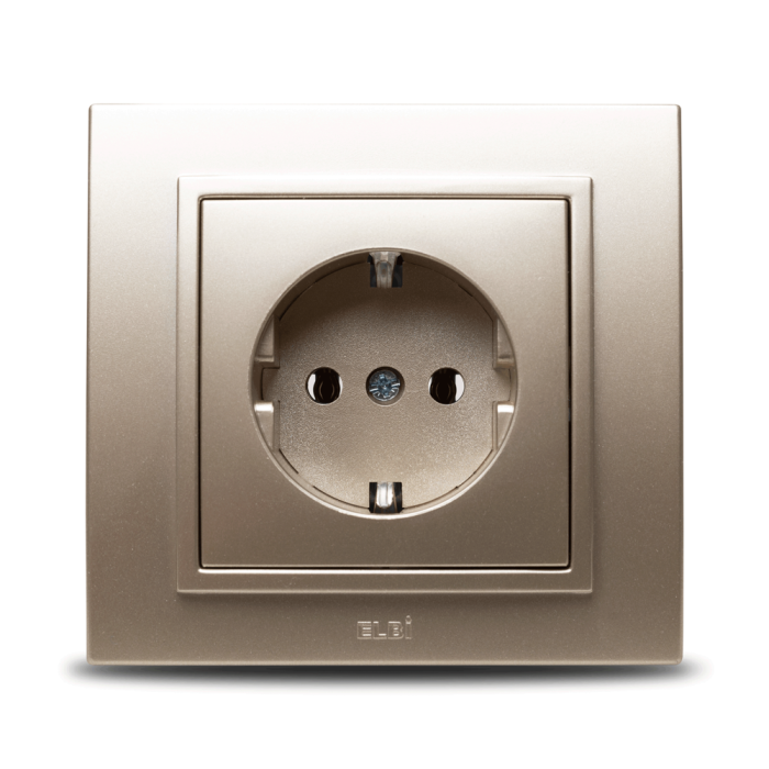 Priza Schuko 16A titan pentru montaj incastrat [2]