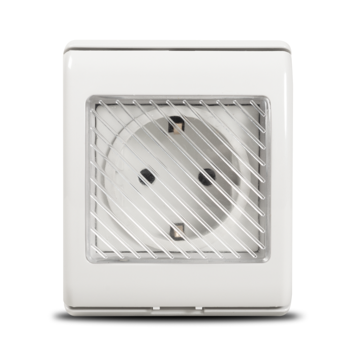 Priza Schuko aplicata 16A IP55 cu capac si impamantare [2]