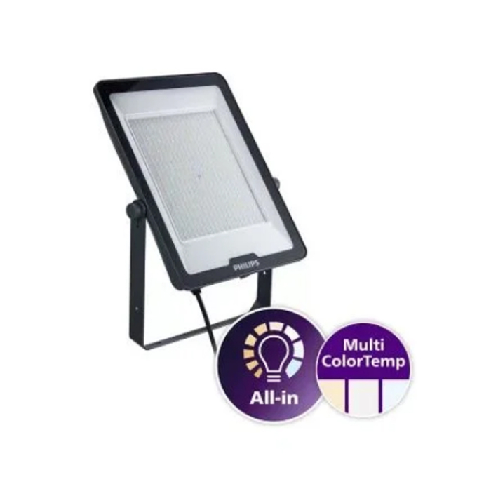 Proiector LED exterior 200W 3CCT IP65 cu brat de montaj reglabil [2]
