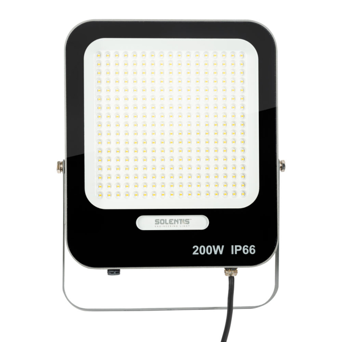 Proiector LED gri de 200W cu lumina neutra 4000K si protectie IP65 [2]