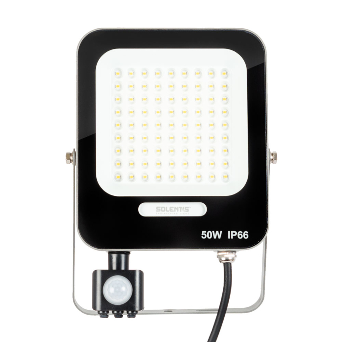 Proiector LED cu senzor 50W lumina alb natural 4000K protectie IP65 [2]