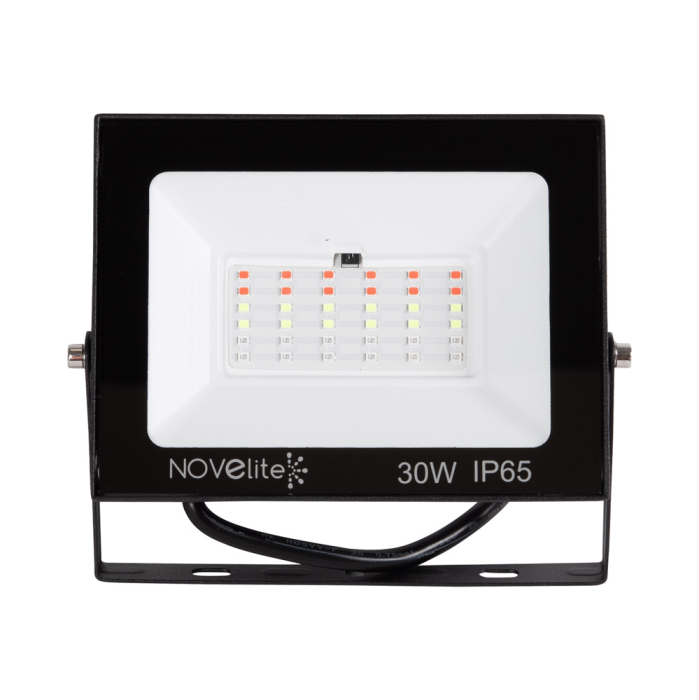 Proiector LED RGB 30W IP65 negru cu telecomanda pentru iluminat decorativ [2]