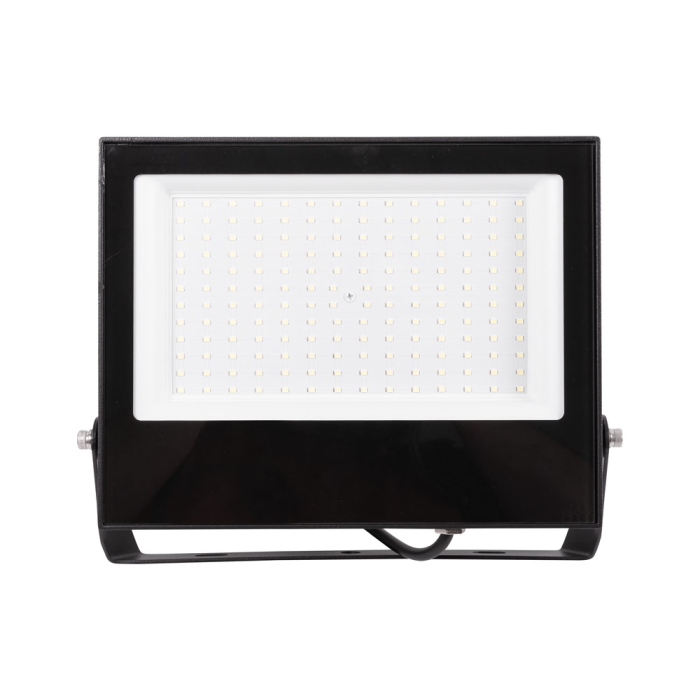 Proiector LED V3 150W 6500K IP65 cu carcasa neagra din aluminiu [2]