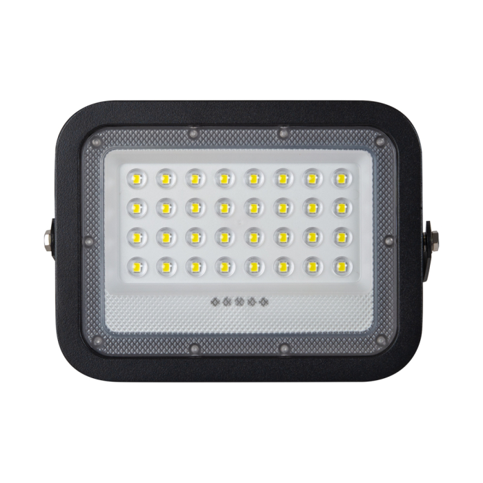 Proiector solar LED negru V2 50W 6500K IP65 pentru iluminat exterior [2]