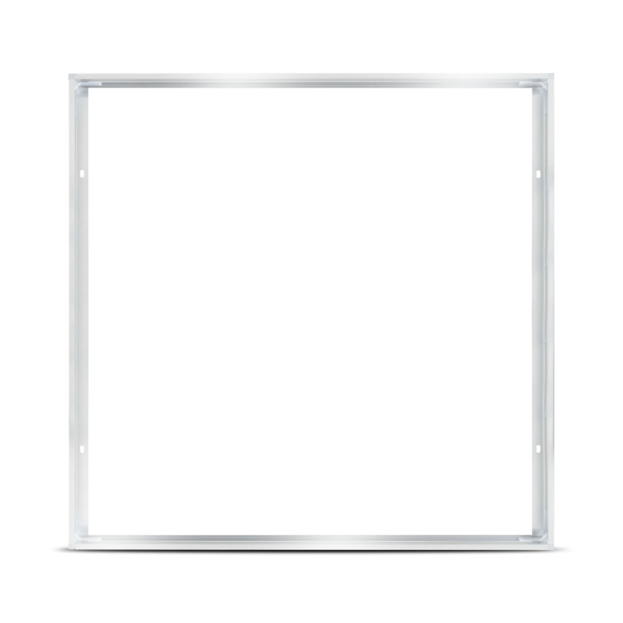 Rama din aluminiu argintiu pentru montaj aparent panou LED slim 295x295 mm [2]
