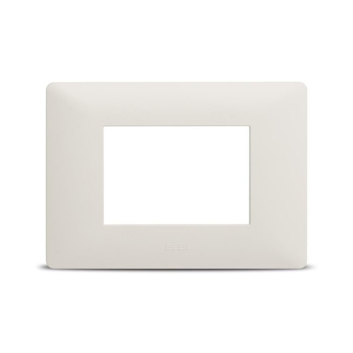 Rama ornament bej mat pentru 3 module de aparataj modular incastrat [2]