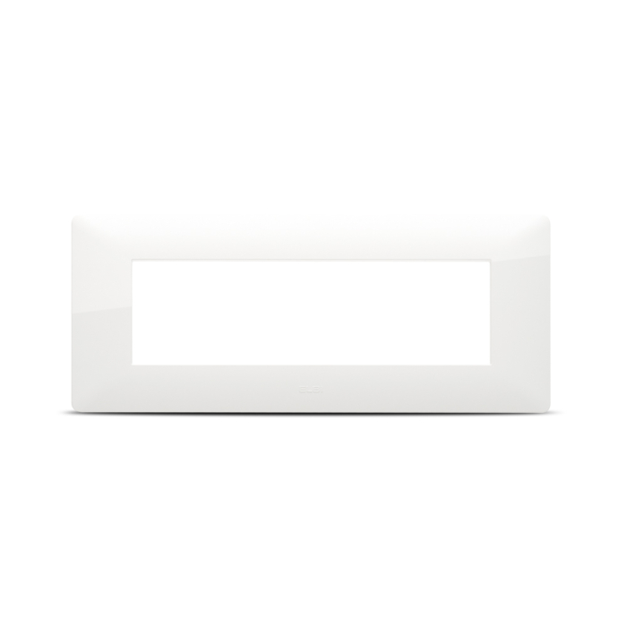 Rama ornament alba 7M pentru aparataj modular incastrat standard italian [2]