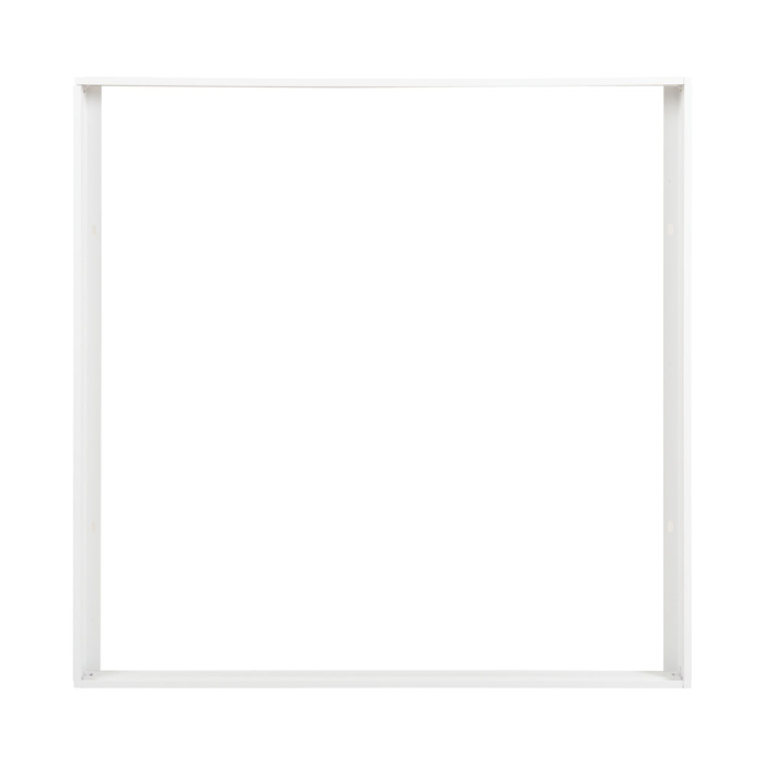 Rama PVC alba pentru montaj aplicat panou LED Slim si Backlit 595x595x50 mm [2]
