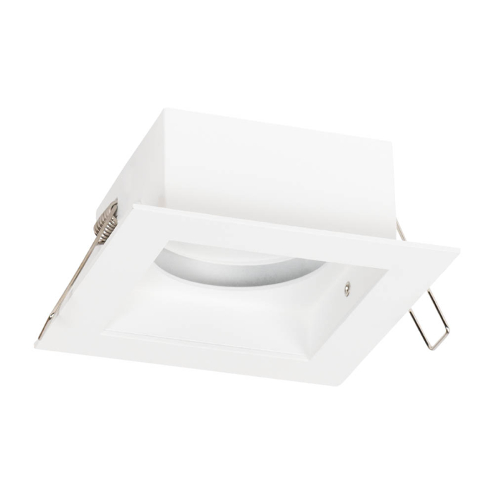 Rama spot incastrata alba pentru bec GU10 cu dimensiuni 100 x 90 mm [2]