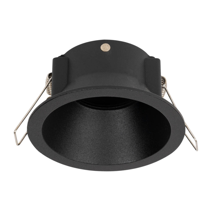 Rama spot incastrabila neagra din aluminiu cu dulie GU10 inclusa 94x92 mm [2]