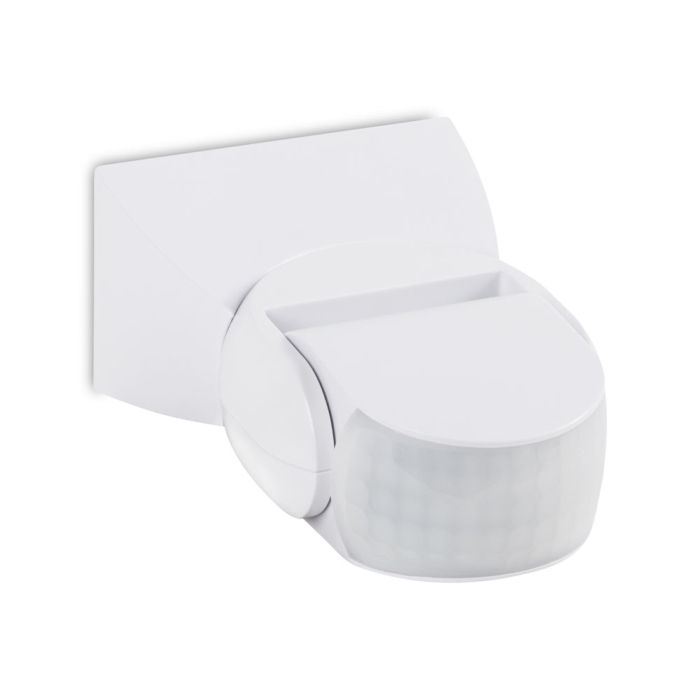 Senzor de miscare alb pentru exterior cu detectie infrarosu 180 grade si protectie IP65 [2]