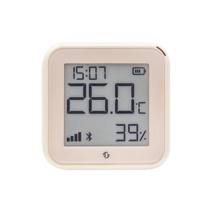 Senzor temperatura si umiditate Shelly HT Gen3 Ivory cu afisaj e paper [2]