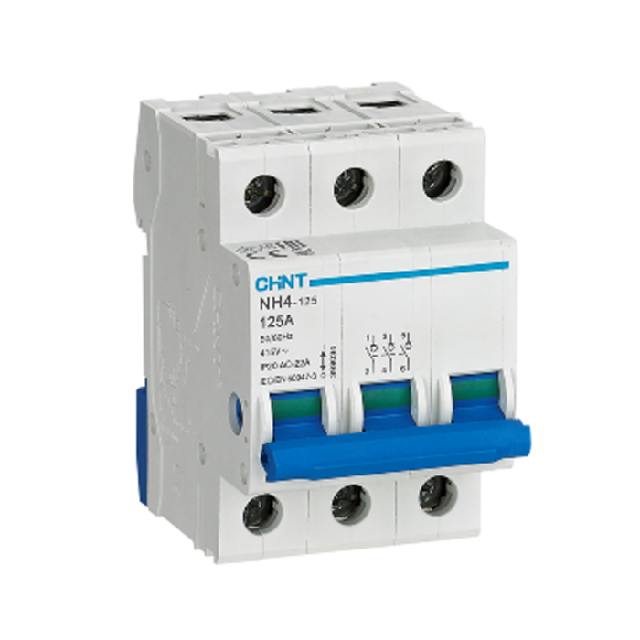 Separator de sarcina modular tripolar 125 A pentru sina DIN [2]