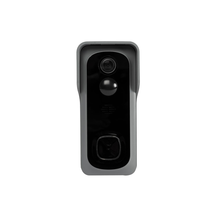 Sonerie video smart WiFi Tuya 1080p Full HD cu camera si detectie de miscare PIR [2]