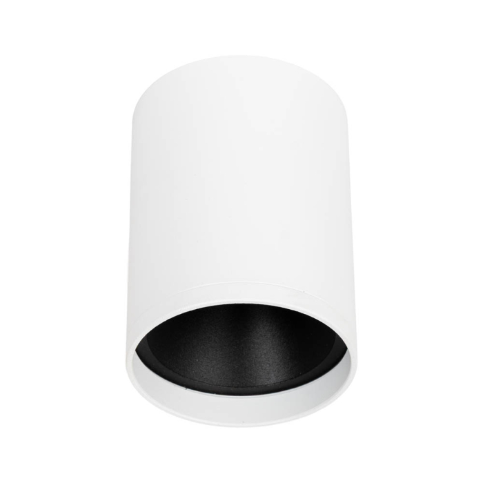 Spot aplicat decorativ Versa cu soclu GU10 si finisaj alb negru pentru interior [2]