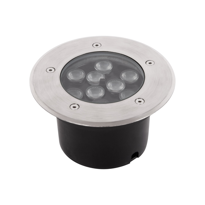 Spot LED pietonal RGB 9W IP65 cu telecomanda pentru pardoseala si pavaj [2]