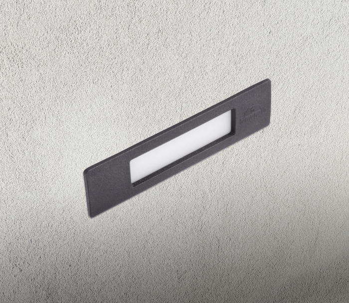 Spot incastrat negru pentru scara si perete cu protectie IP55 [2]