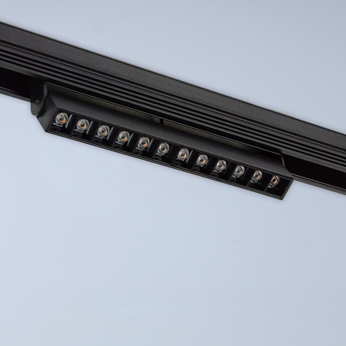Spot LED negru pentru sina magnetica cu lumina neutra 4000 K [2]