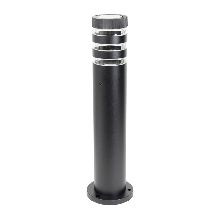Stalp de iluminat exterior negru Sevila cu dulie E27 si protectie IP44 [2]