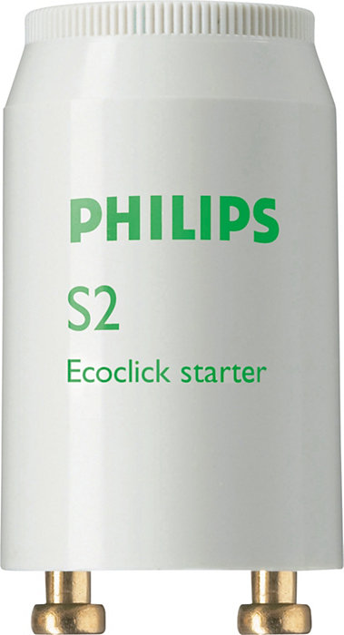Starter S2 4-22W pentru corp de iluminat cu tub fluorescent si balast electromagnetic [2]