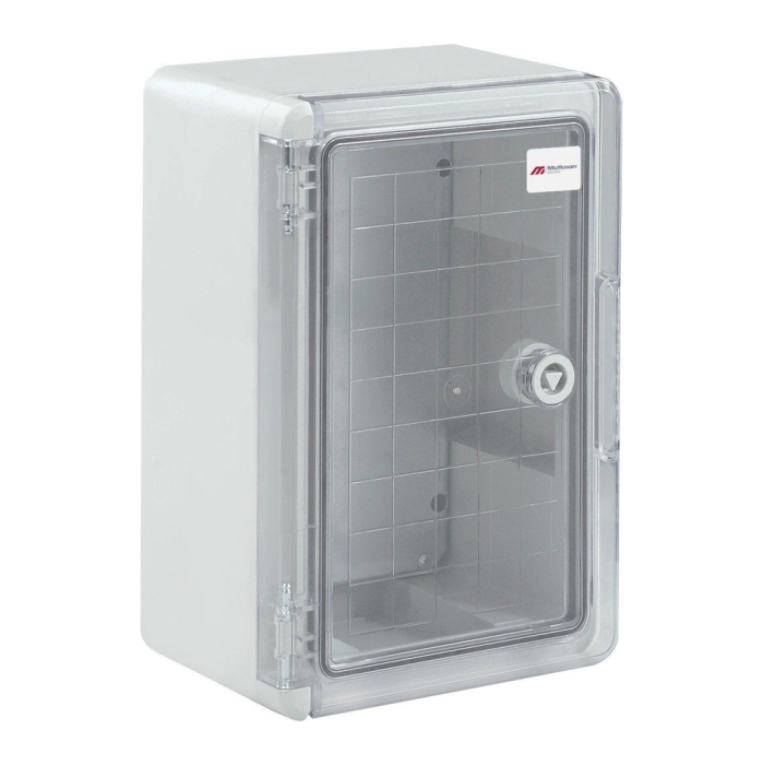 Tablou modular ABS cu usa transparenta 24 module IP65 pentru montaj aplicat [2]