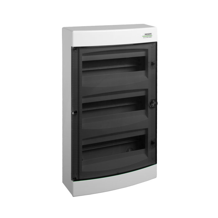 Tablou electric aparent din plastic cu usa transparenta si 36 module [2]