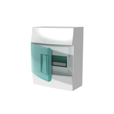 Tablou electric aplicat cu 8 module IP41 si usa transparenta [2]