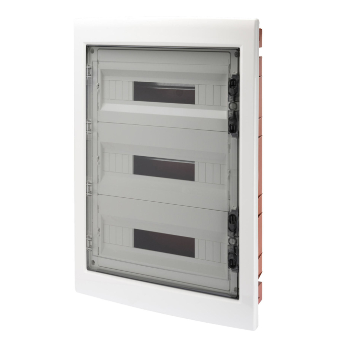 Tablou electric incastrat cu 54 module si usa transparenta fumurie [2]