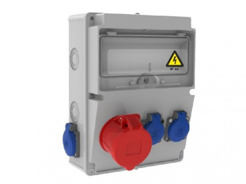 Tablou sigurante pentru santier cu conexiune 5x32A 380V si doua conexiuni 16A 220V IP44 [2]