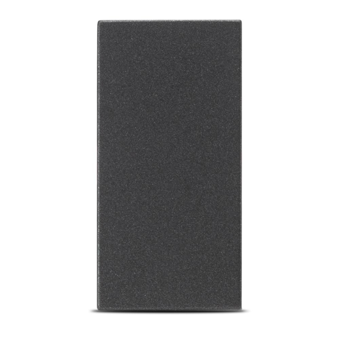 Tasta falsa 1M antracit mat pentru aparataj modular [2]