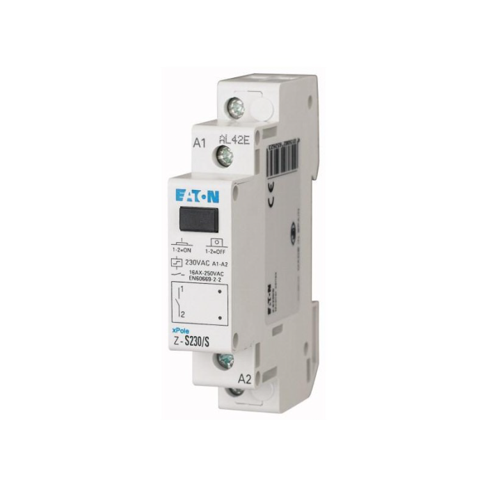 Teleruptor impuls modular 16A 230V cu un contact normal deschis pentru sina DIN [2]