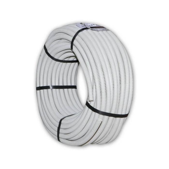 Tub flexibil halogen free gri 16 mm cu rezistenta 320N pentru protectia cablurilor electrice [2]