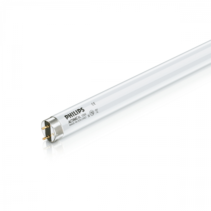 Tub fluorescent Philips Actinic BL TL-D 18W/10 cu soclu G13, lungime 604 mm [3]