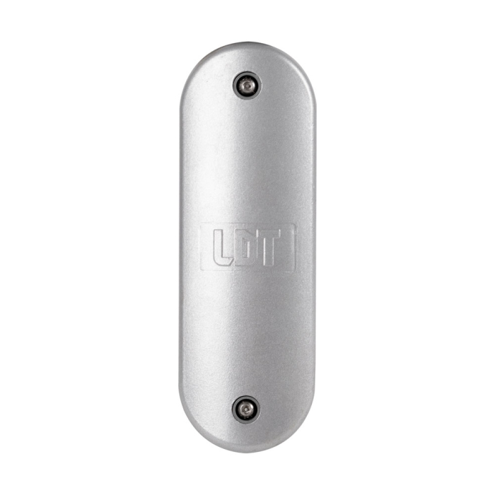 Usita de vizitare din aluminiu gri pentru stalp conic ingropat [2]