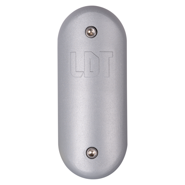 Usita de vizitare gri din aluminiu pentru stalp conic ingropat 3.5 4.5 si 5.5 m [2]