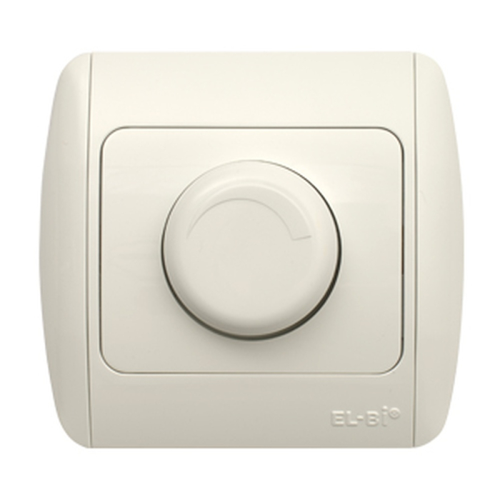 Variator de lumina incastrat alb pentru aparataj standard german [2]