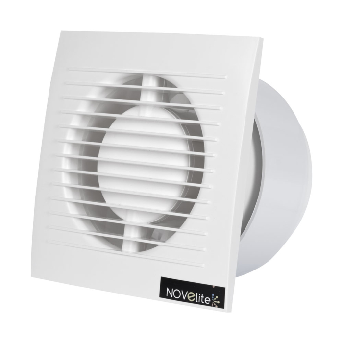 Ventilator alb pentru aerisire cu senzor de umiditate si timer debit 100 m3 h [2]